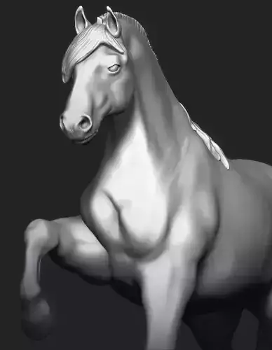 Criollo Horse Statue