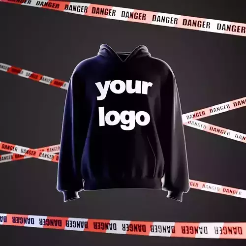 quality hoodie 3d model for mockuping