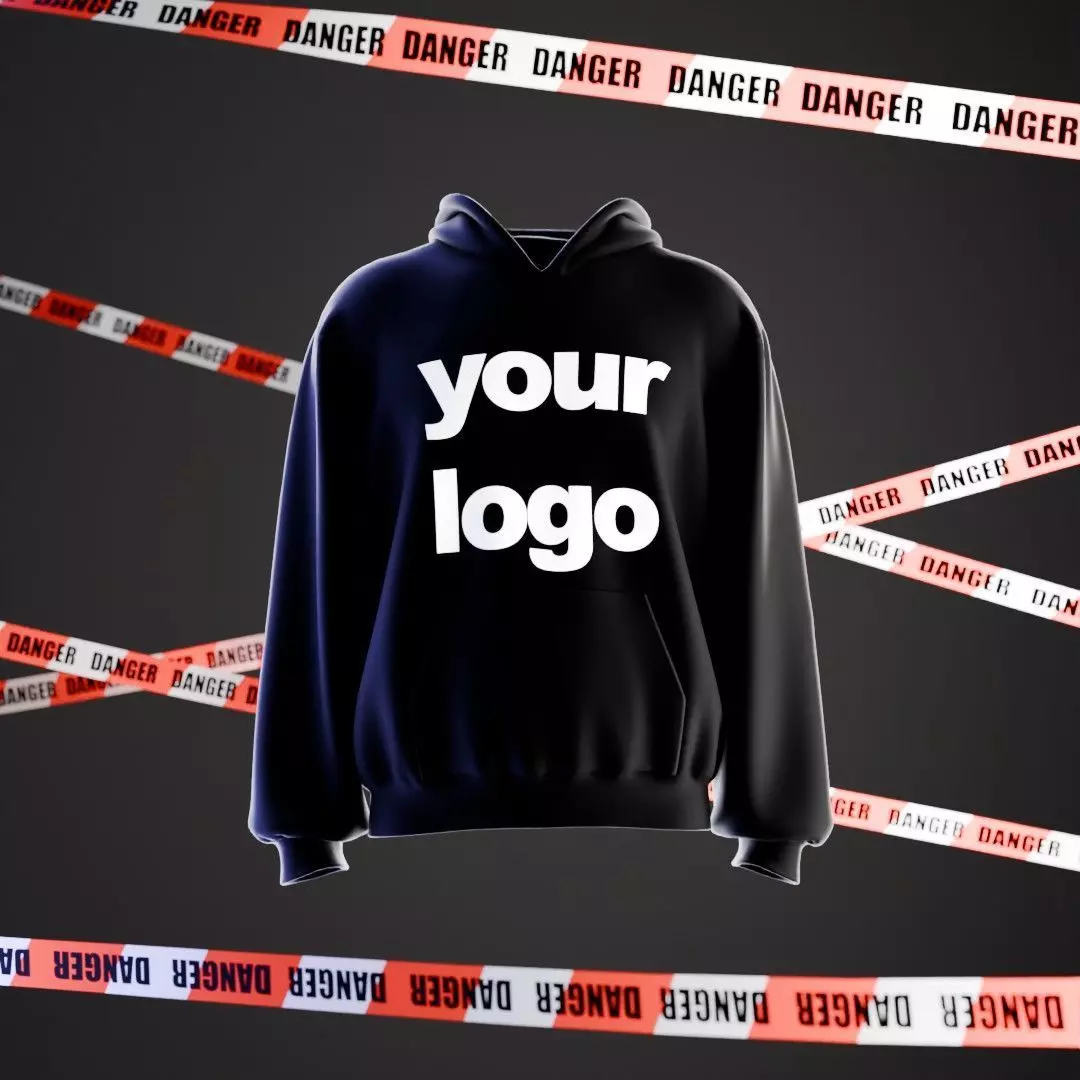 quality hoodie 3d model for mockuping 3D model_0