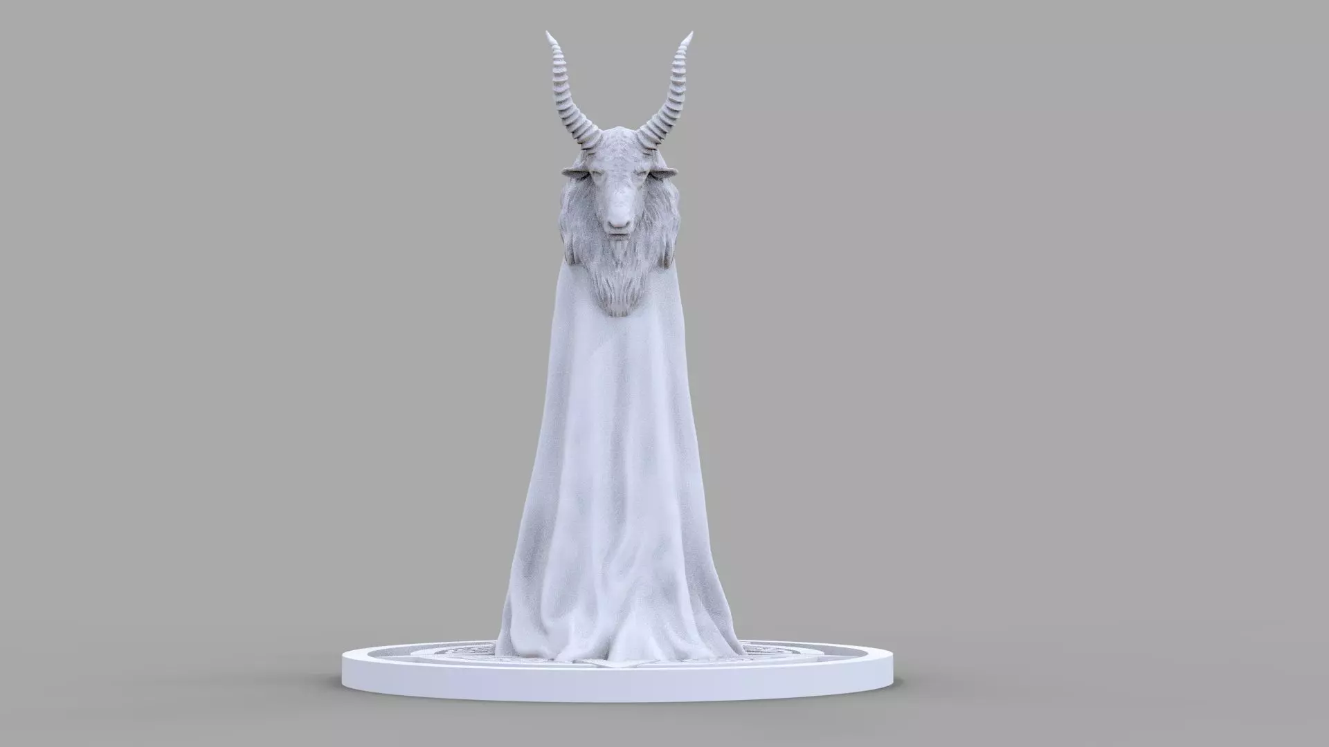 Baphomet Lord of Darkness 3D print model
