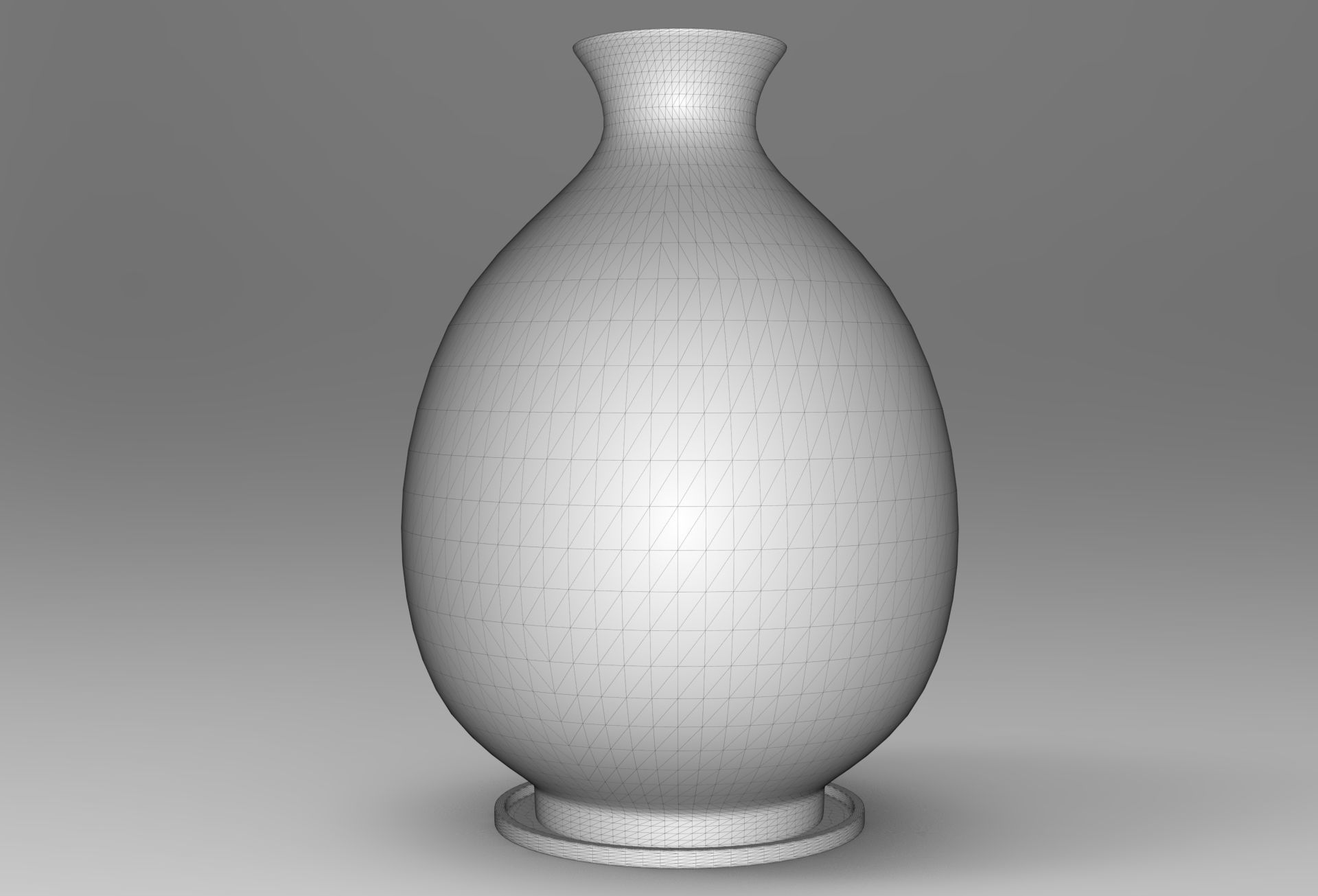 Boco Vase Low-poly 3D model_6
