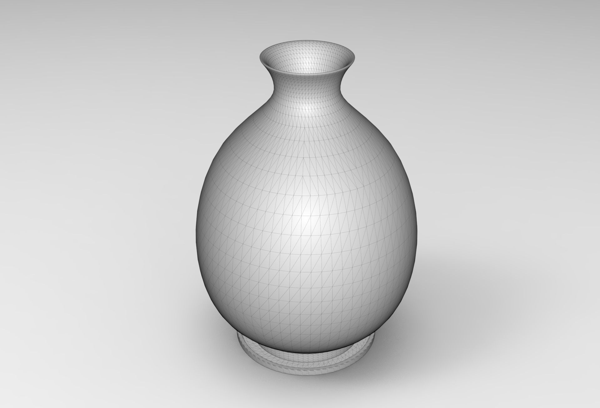 Boco Vase Low-poly 3D model_5