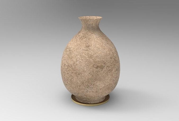 Boco Vase Low-poly 3D model