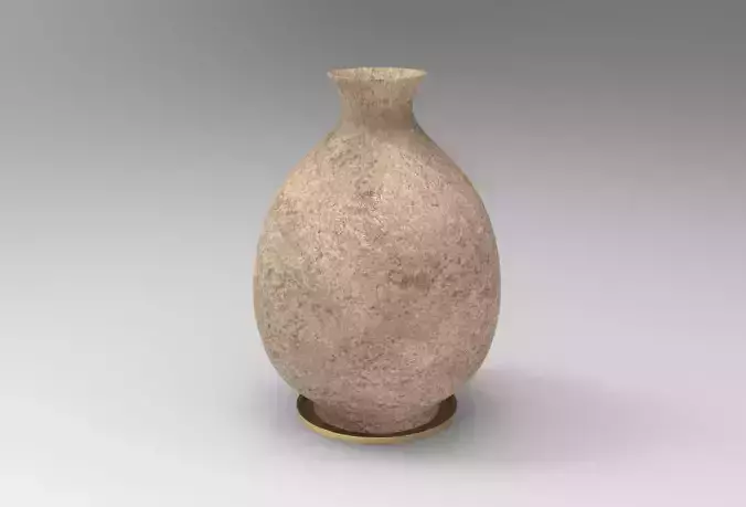 Boco Vase Low-poly 3D model