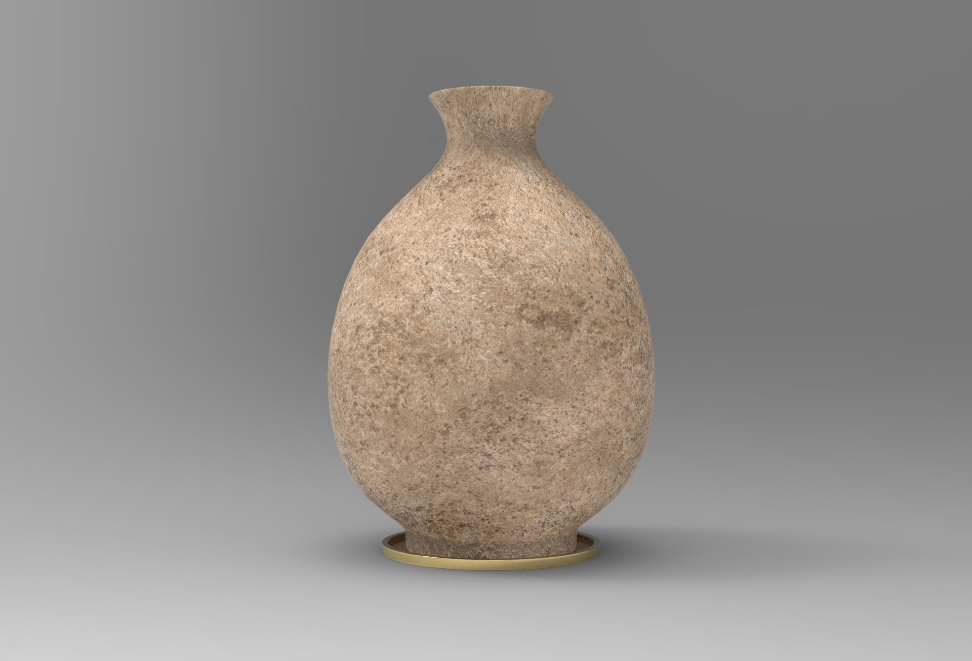 Boco Vase Low-poly 3D model_1