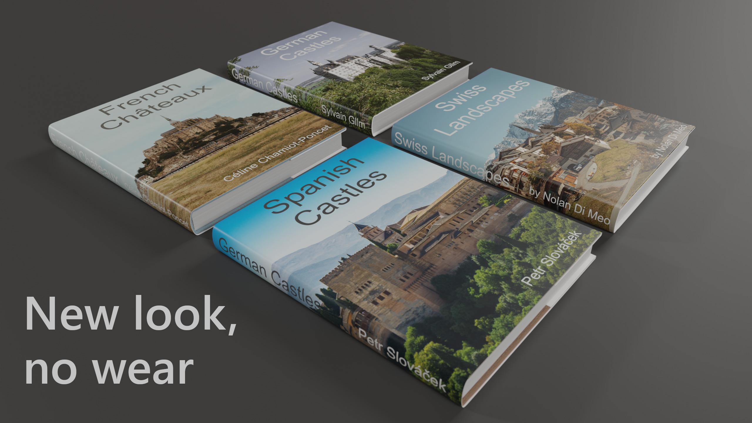 Castle and Landscape Book Collection 3D model_3