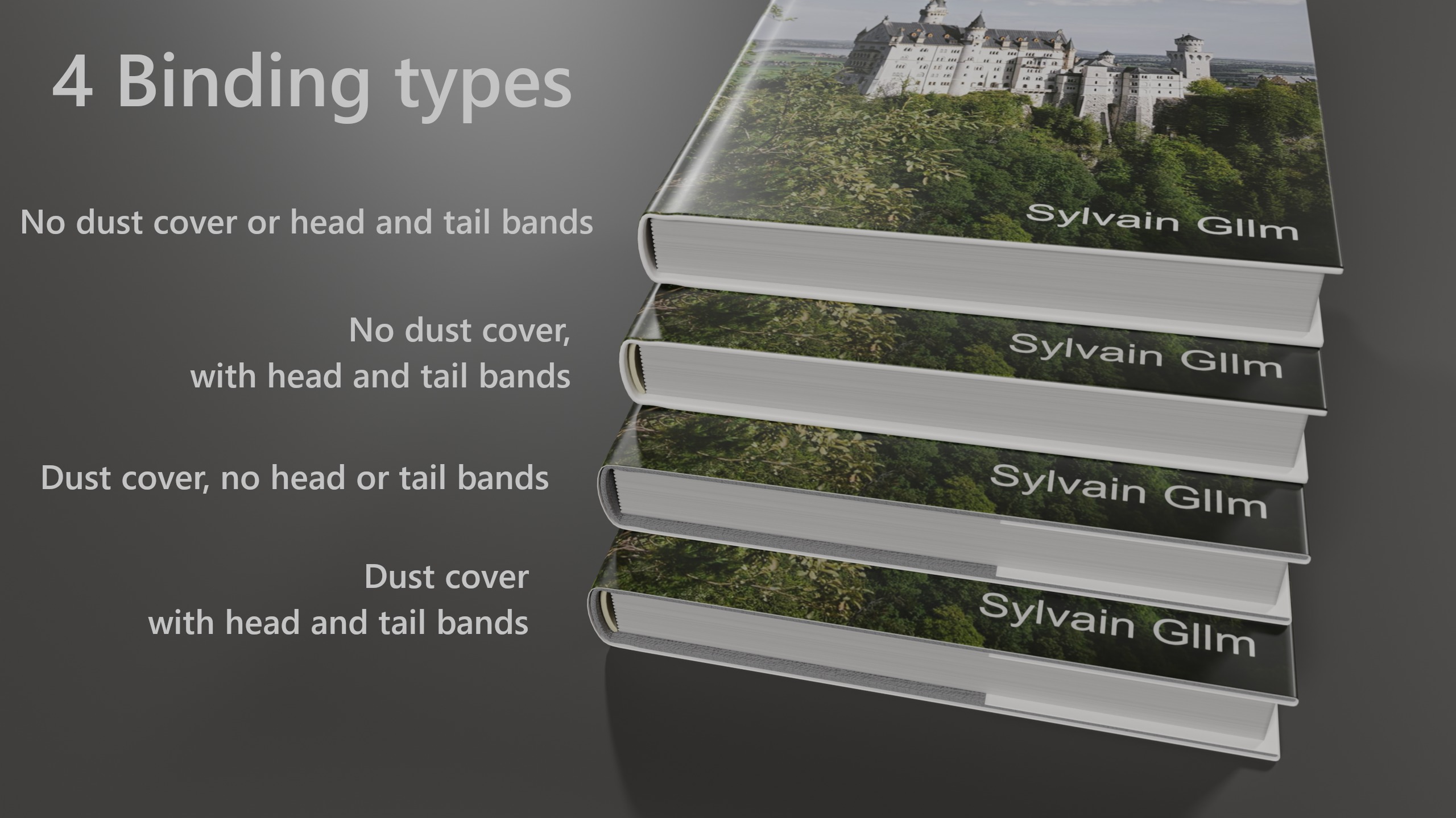 Castle and Landscape Book Collection 3D model_2