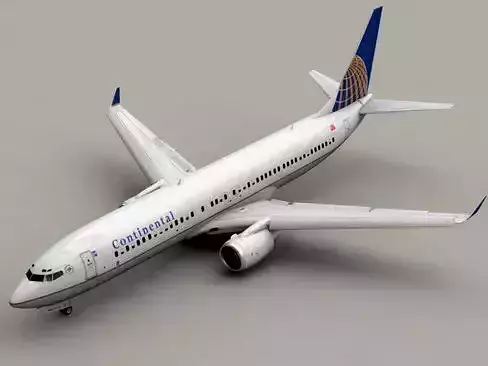 Boeing 737-900 Continental Airlines 3D model