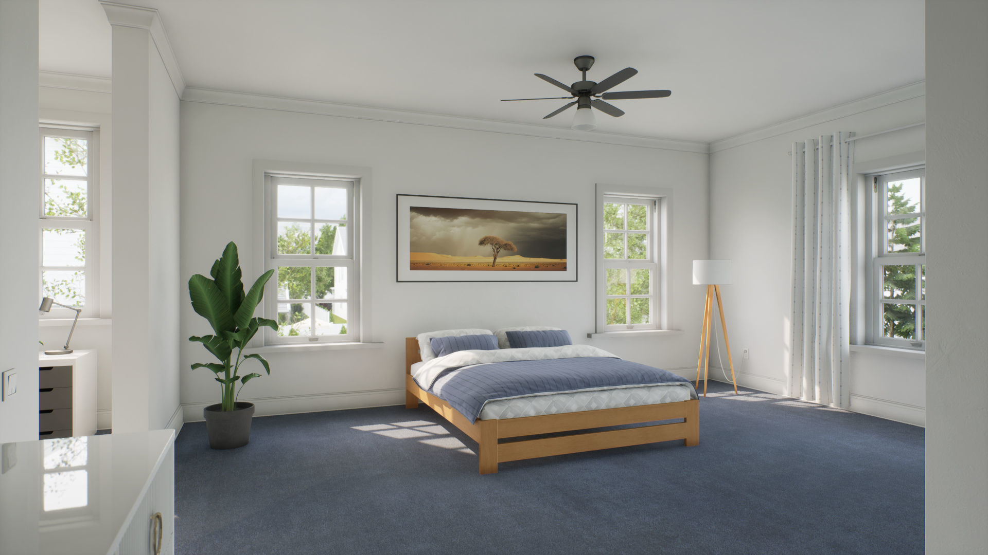 Suburban Modular House Pack 3D model_9