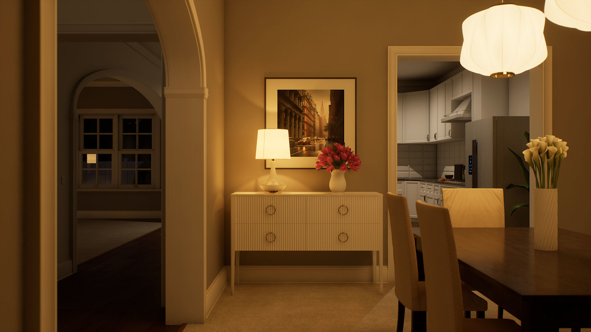 Suburban Modular House Pack 3D model_13