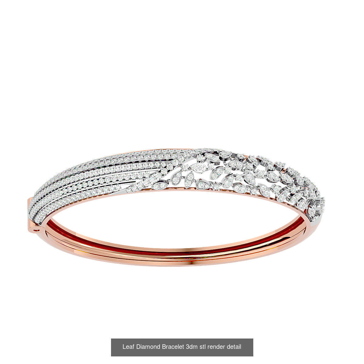 1200 Diamond Bracelet 3d models renders details 3D Model Collection_84