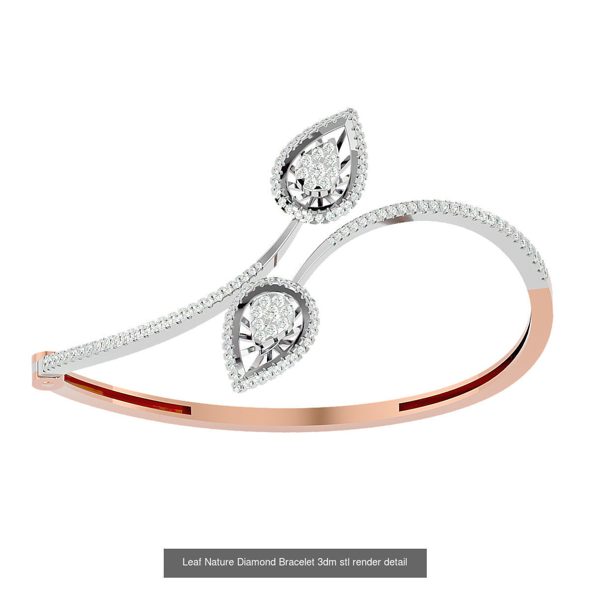 1200 Diamond Bracelet 3d models renders details 3D Model Collection_130