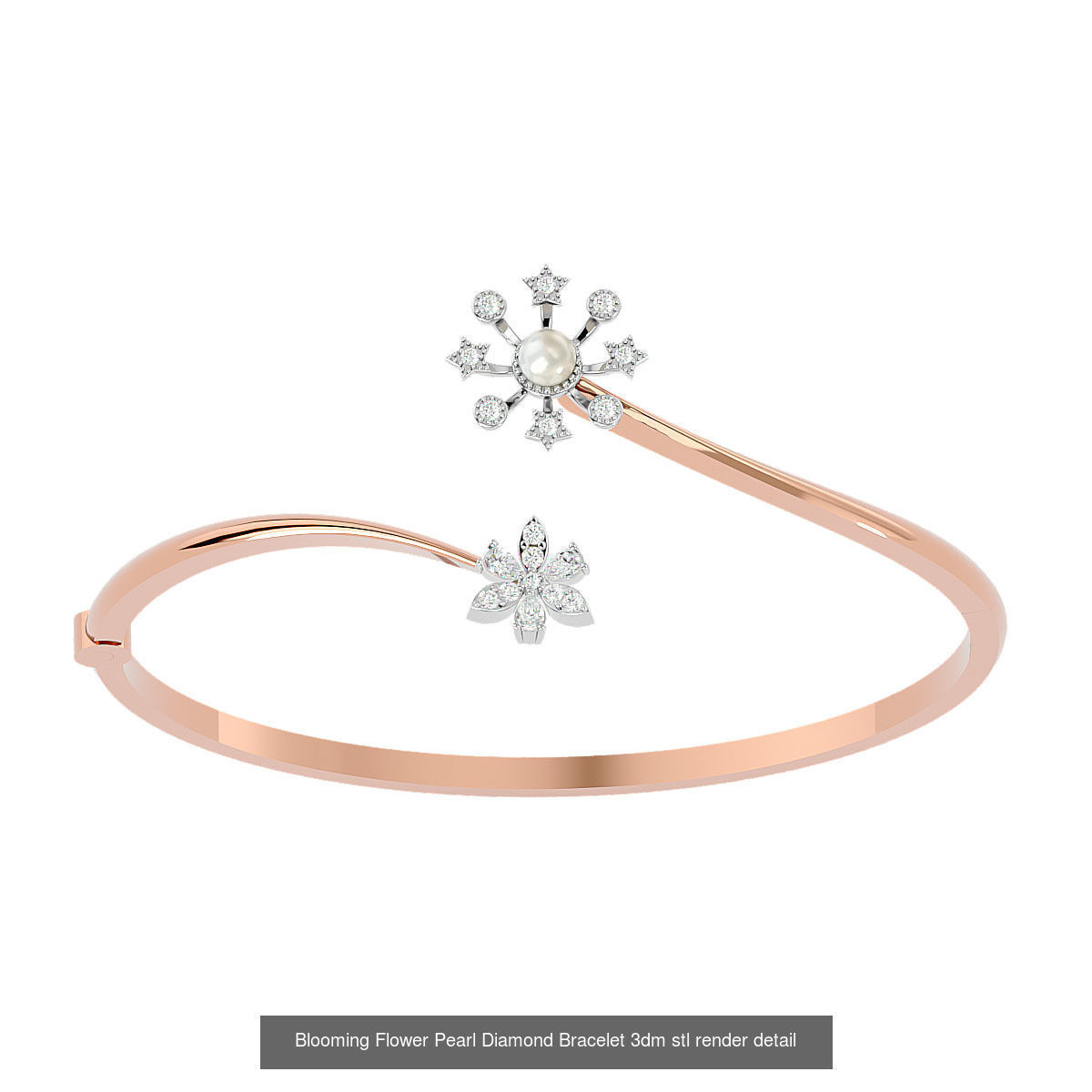 1200 Diamond Bracelet 3d models renders details 3D Model Collection_102