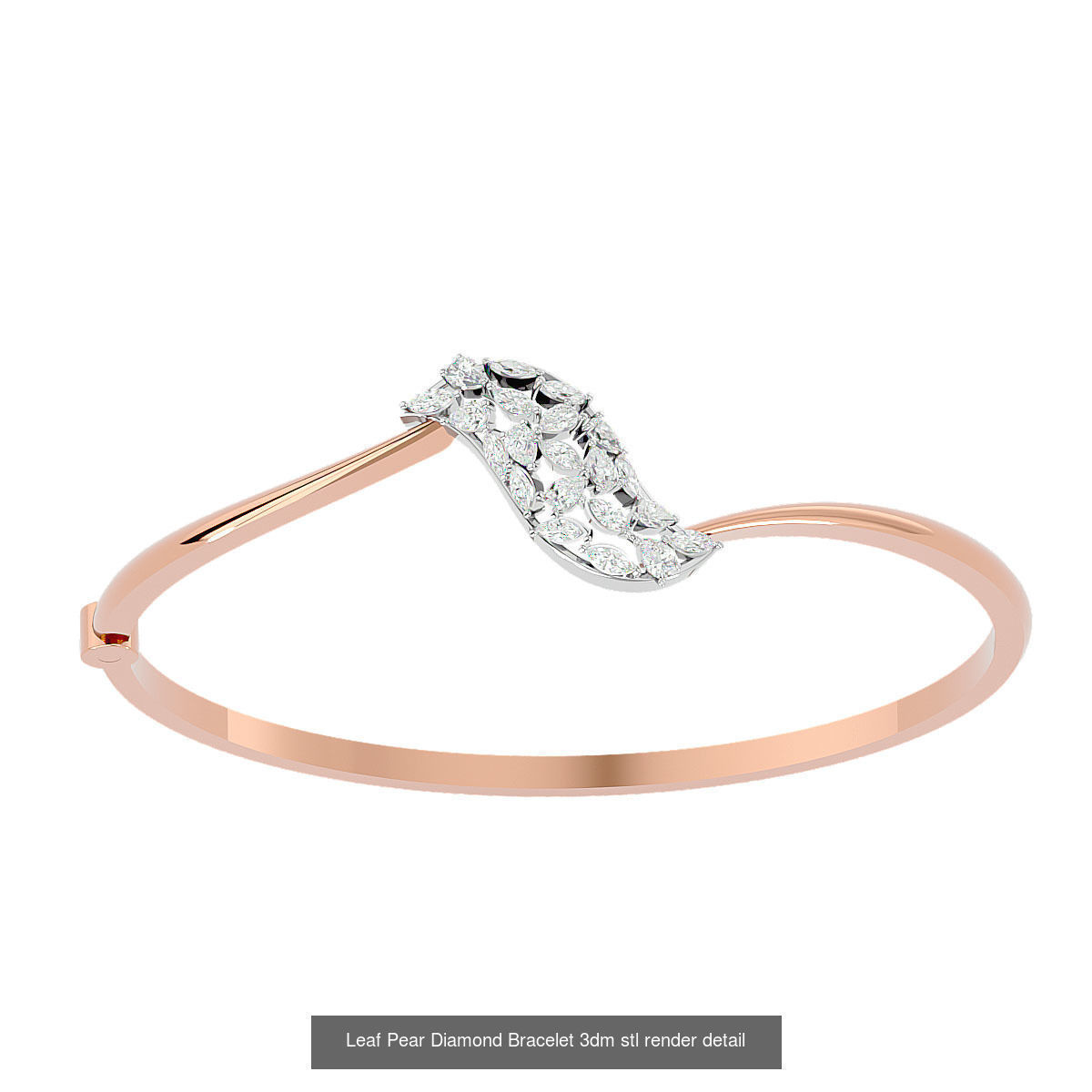 1200 Diamond Bracelet 3d models renders details 3D Model Collection_109