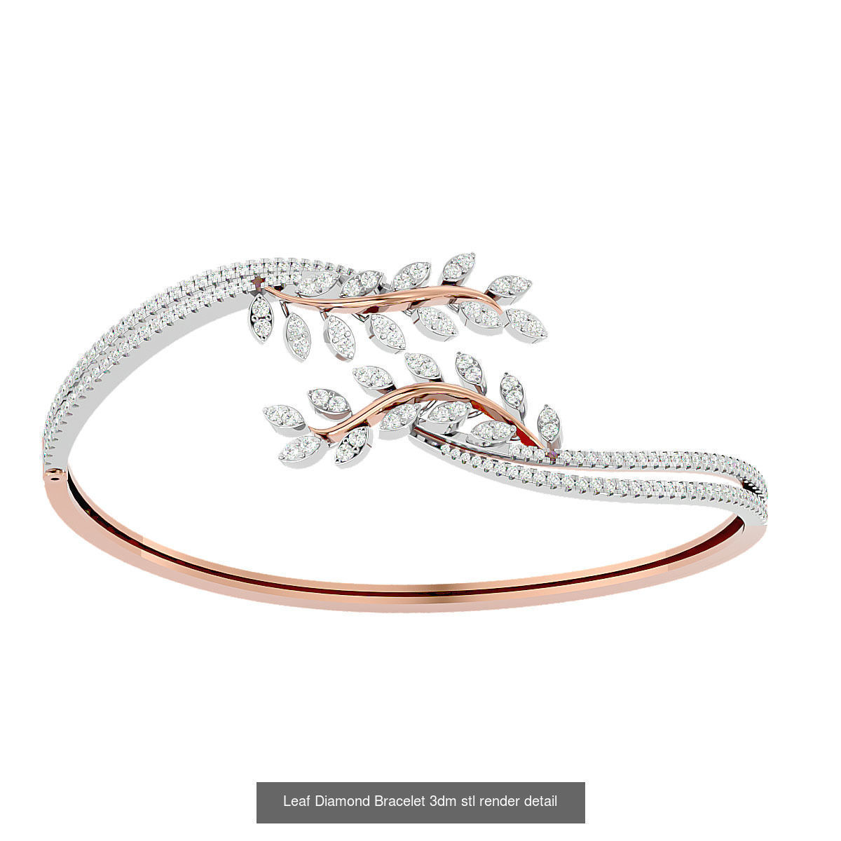 1200 Diamond Bracelet 3d models renders details 3D Model Collection_88