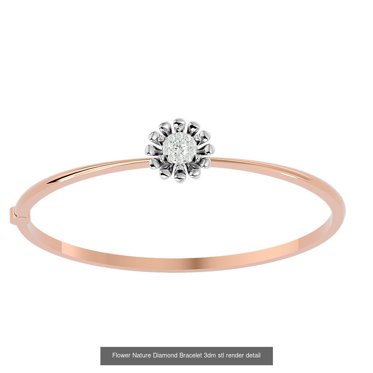 1200 Diamond Bracelet 3d models renders details 3D Model Collection_99