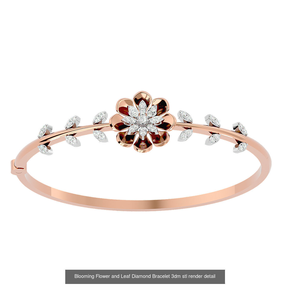 1200 Diamond Bracelet 3d models renders details 3D Model Collection_105