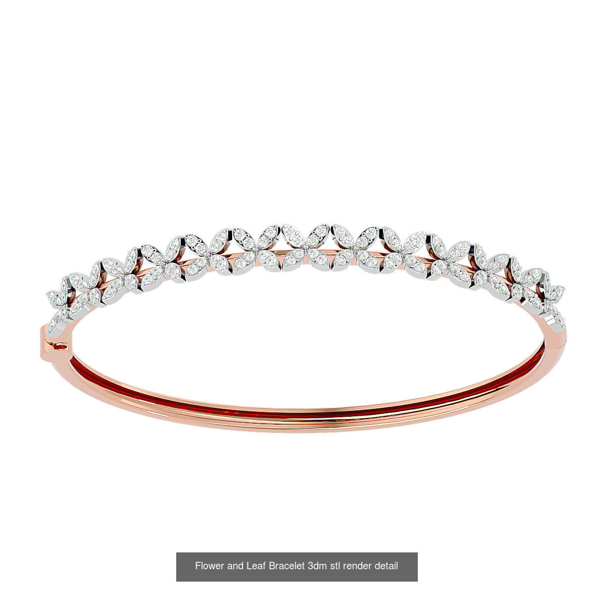 1200 Diamond Bracelet 3d models renders details 3D Model Collection_116