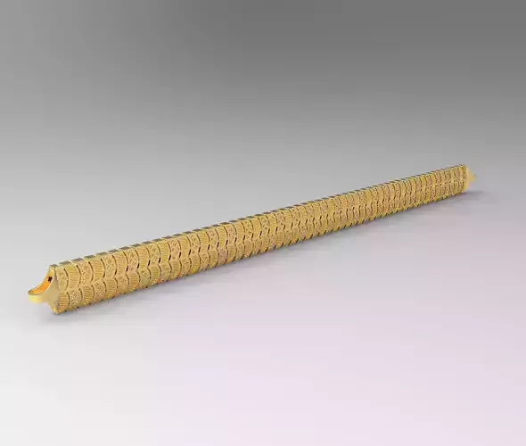 10 mm desenli bileklik 3D print model