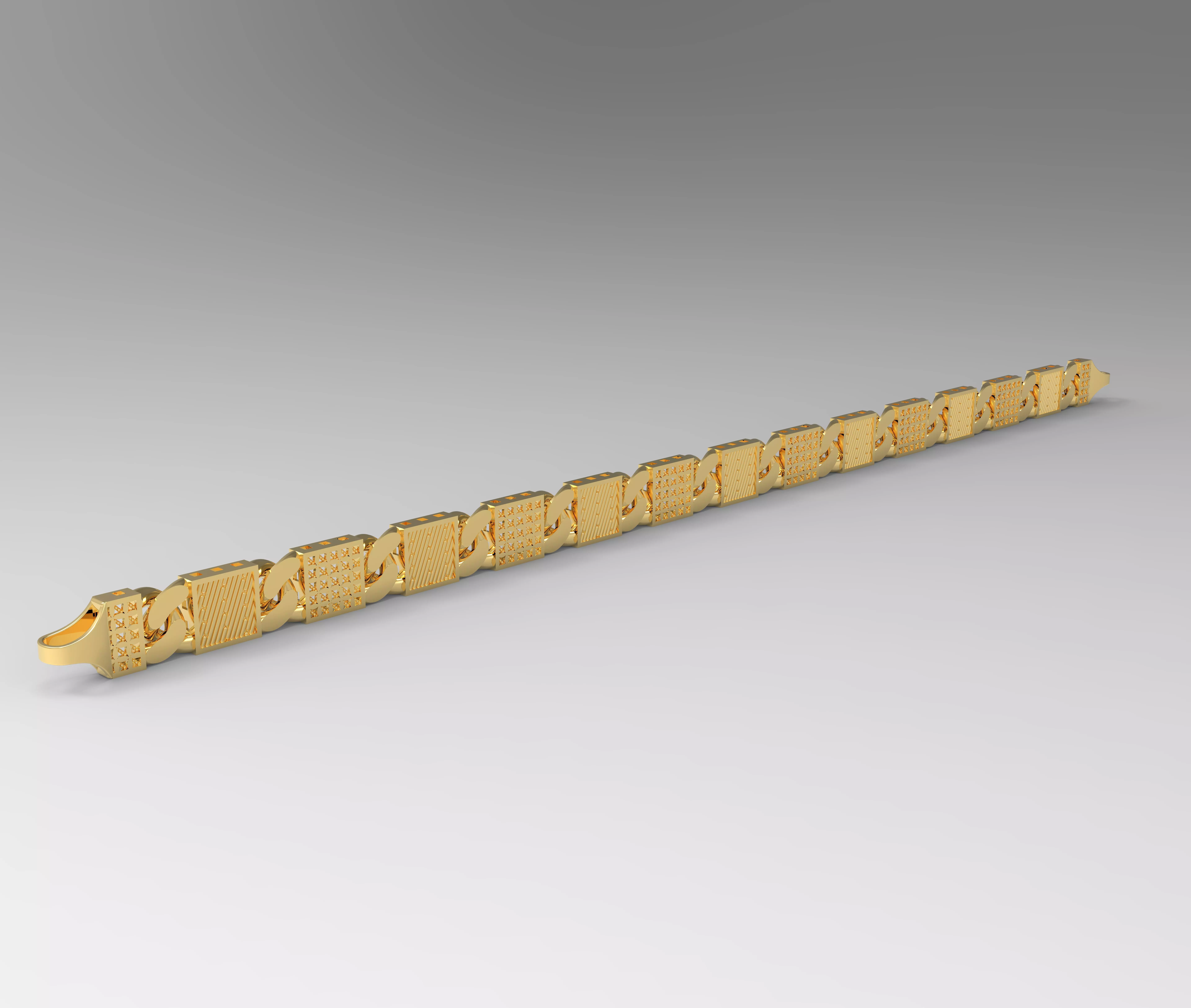 7 mm desenli bileklik ve gurmet 3D print model_0