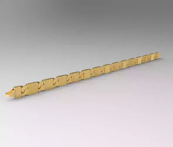 7 mm desenli bileklik ve gurmet 3D print model