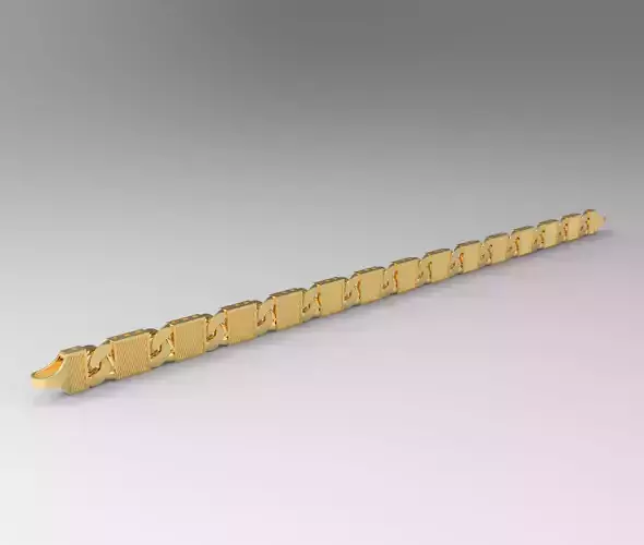 7 mm desenli bileklik ve gurmet 3D print model