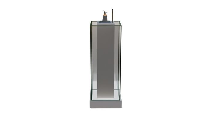 Decorative Watch Stand 3D Model Low-poly 3D model