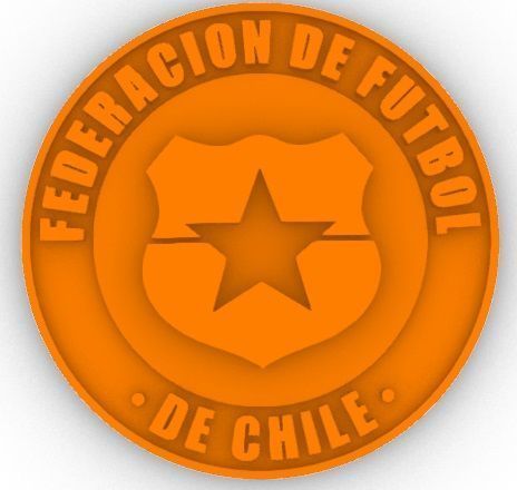 Federacion de Futbol de Chile - Soccer Shield Chile 3D print model_4