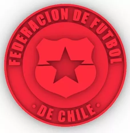Federacion de Futbol de Chile - Soccer Shield Chile 3D print model_0