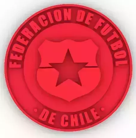 Federacion de Futbol de Chile - Soccer Shield Chile 3D print model