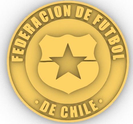 Federacion de Futbol de Chile - Soccer Shield Chile 3D print model_9