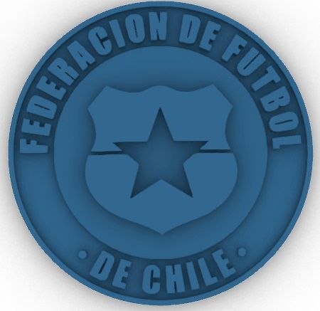 Federacion de Futbol de Chile - Soccer Shield Chile 3D print model_10