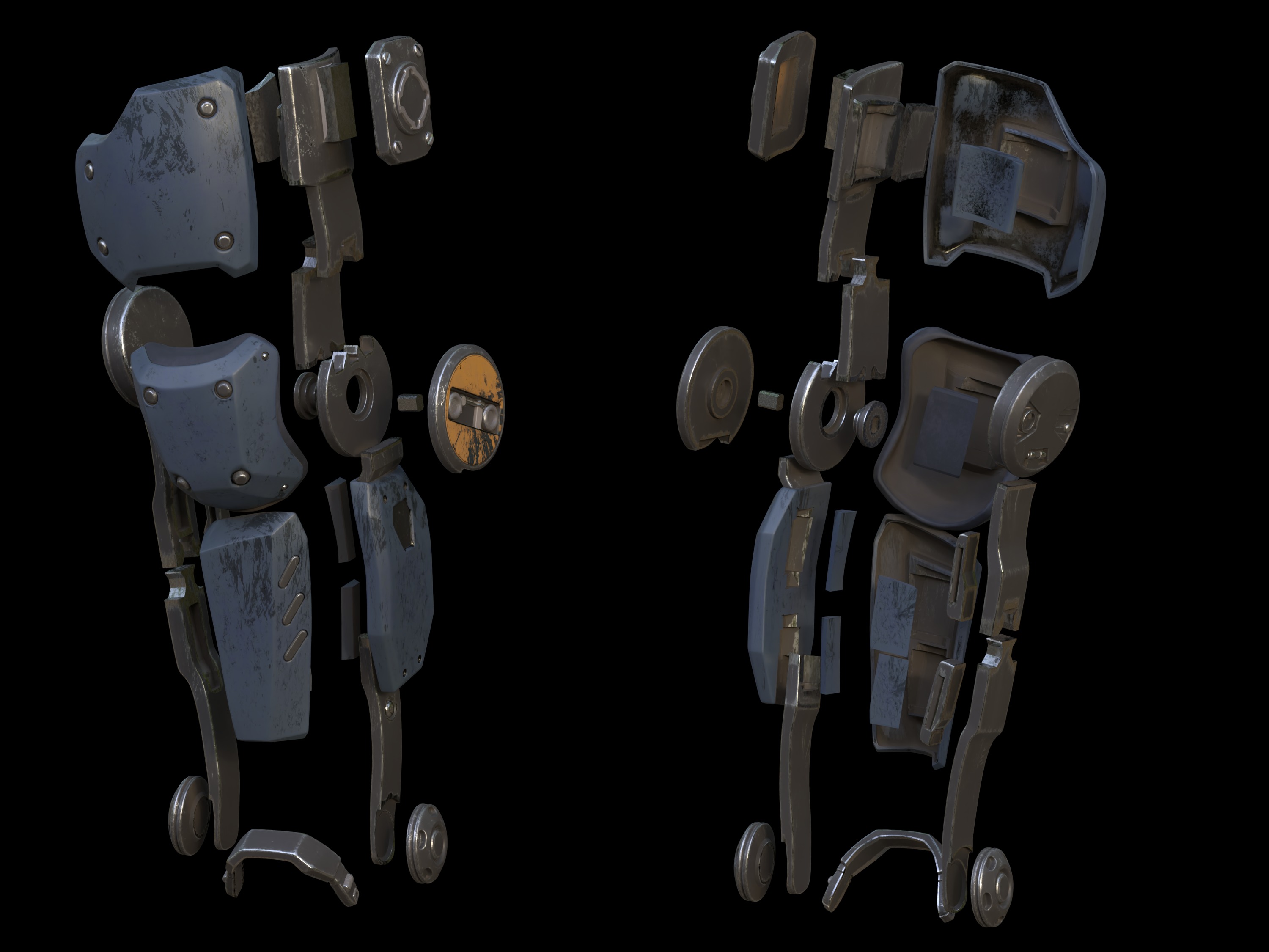 Holo Pilot Armor 3d print files 3D print model_7