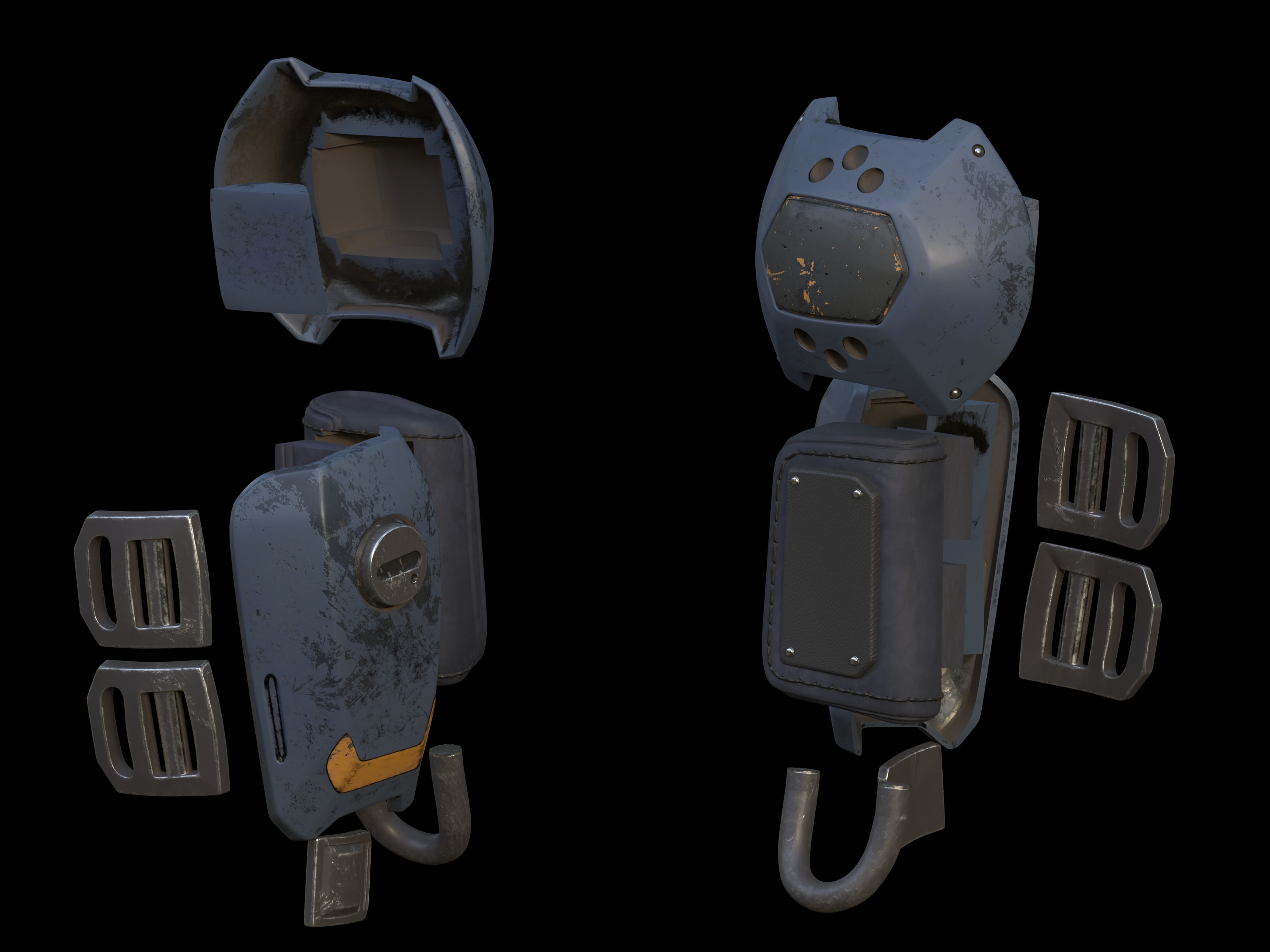 Holo Pilot Armor 3d print files 3D print model_5