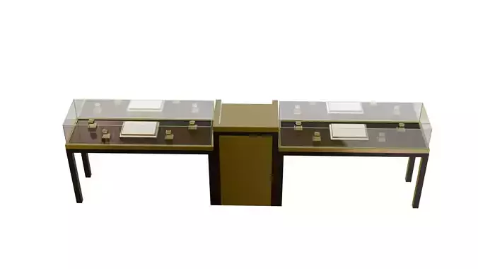 Decorative Jewelry Table 3D Model