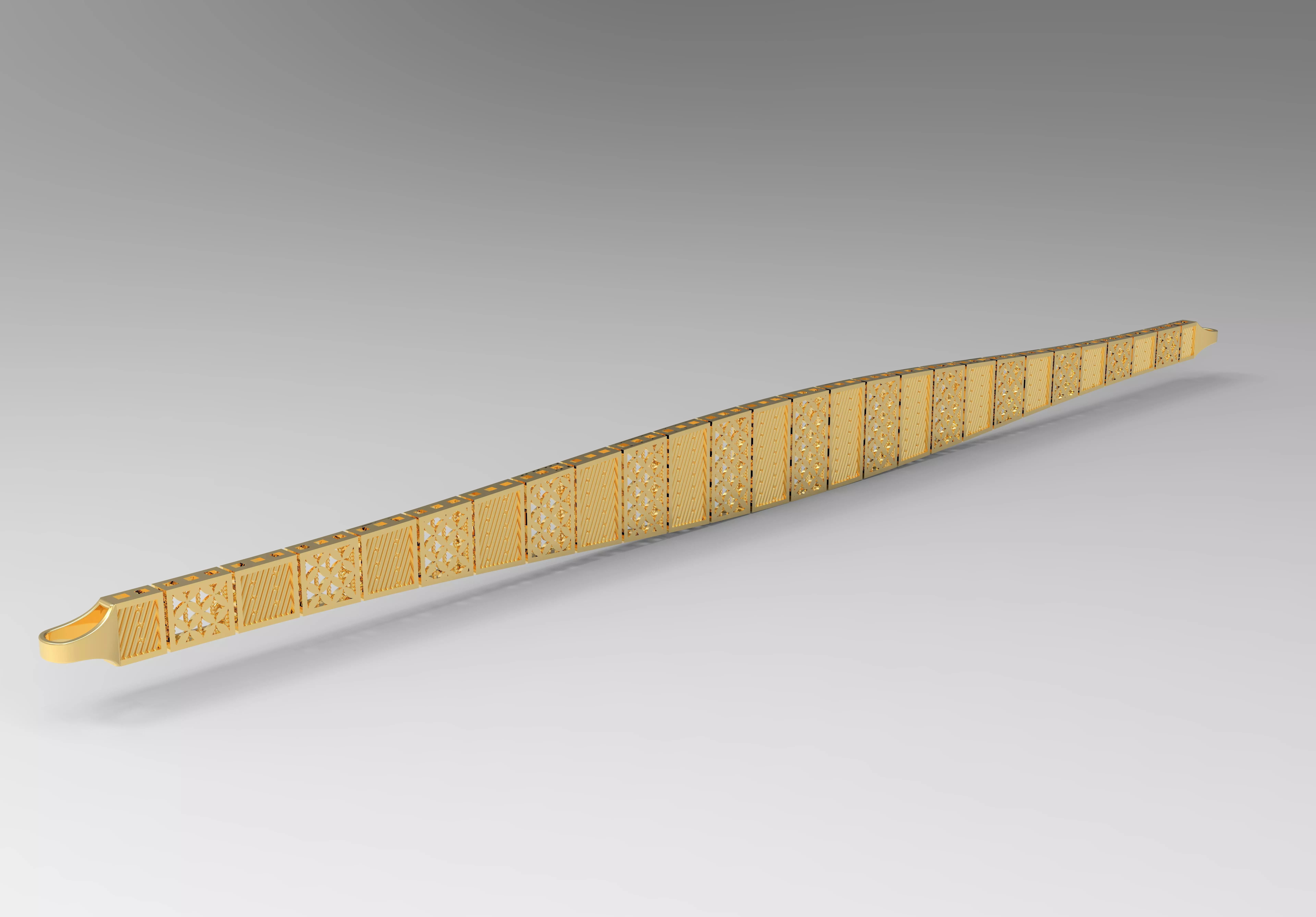 11mm - 5 mm suzme desenli bileklik 3D print model_0