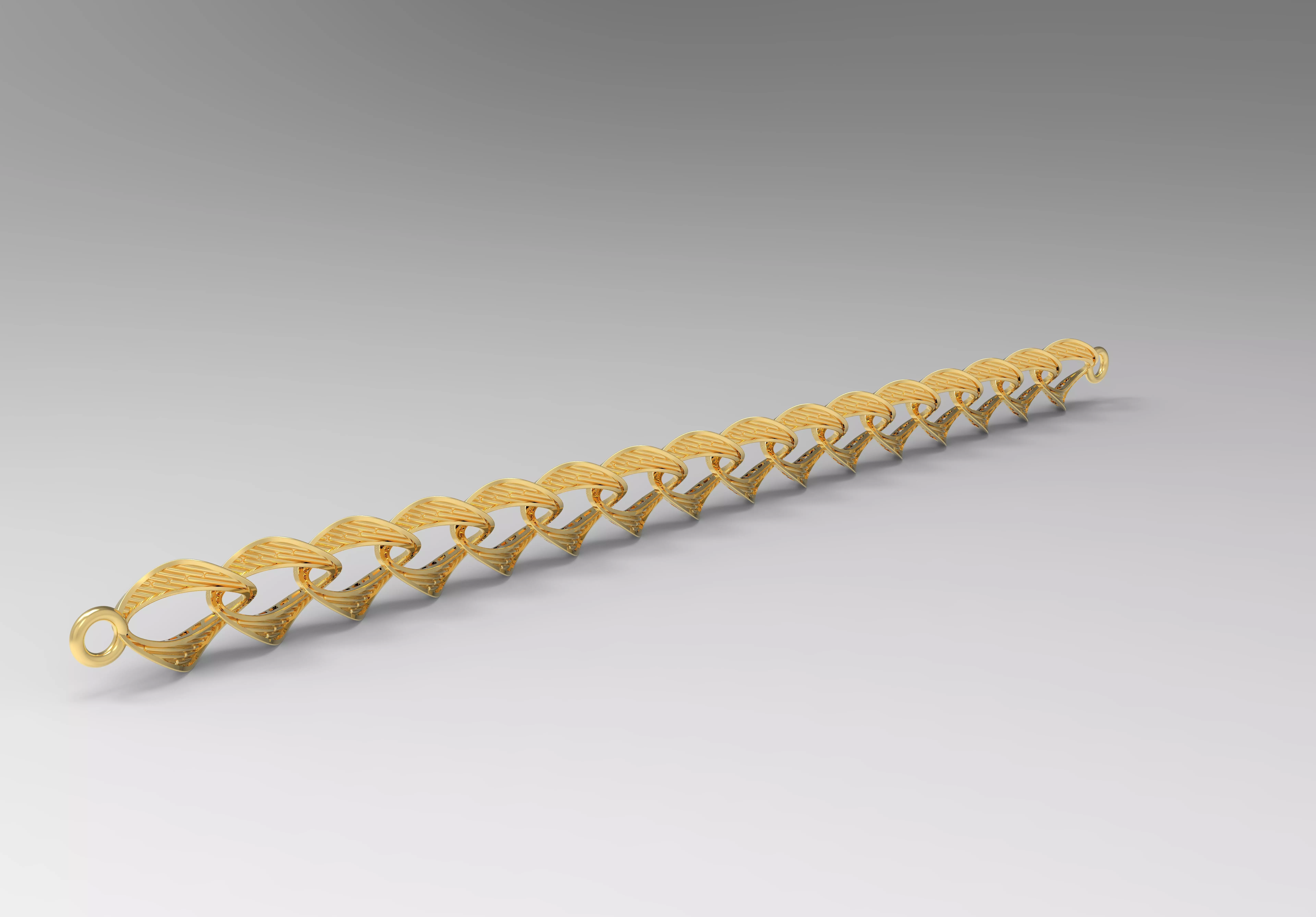 10 mm desenli gurmet bileklik 3D print model_0