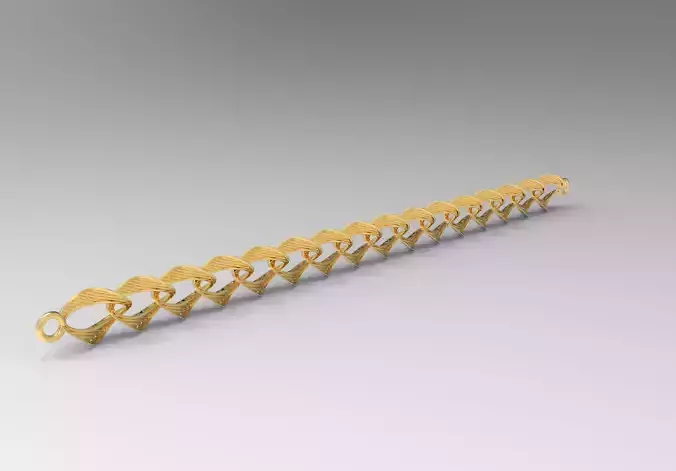 10 mm desenli gurmet bileklik 3D print model