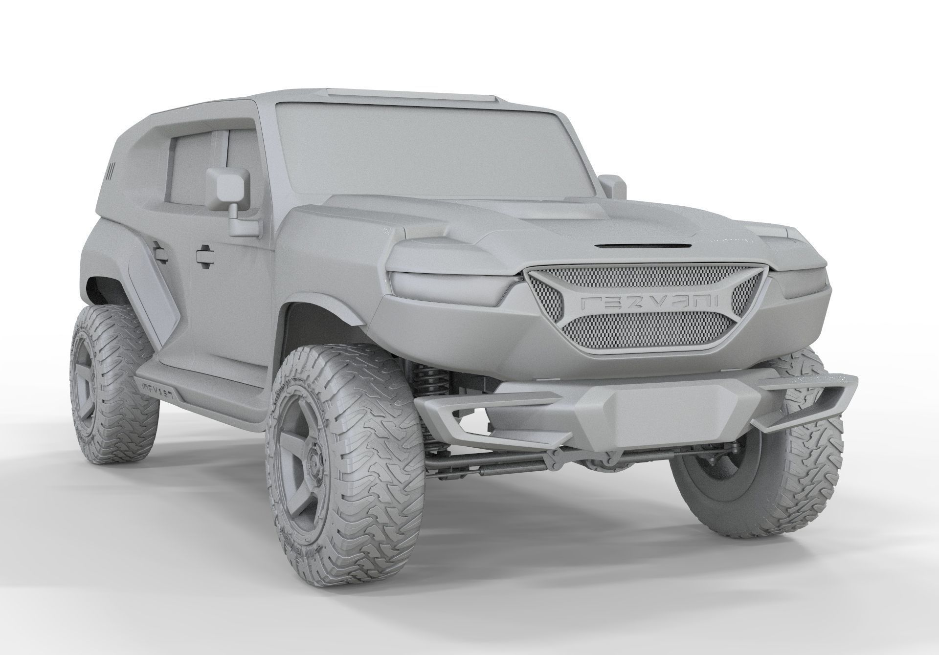 2020 Rezvani Tank X  3D model_14