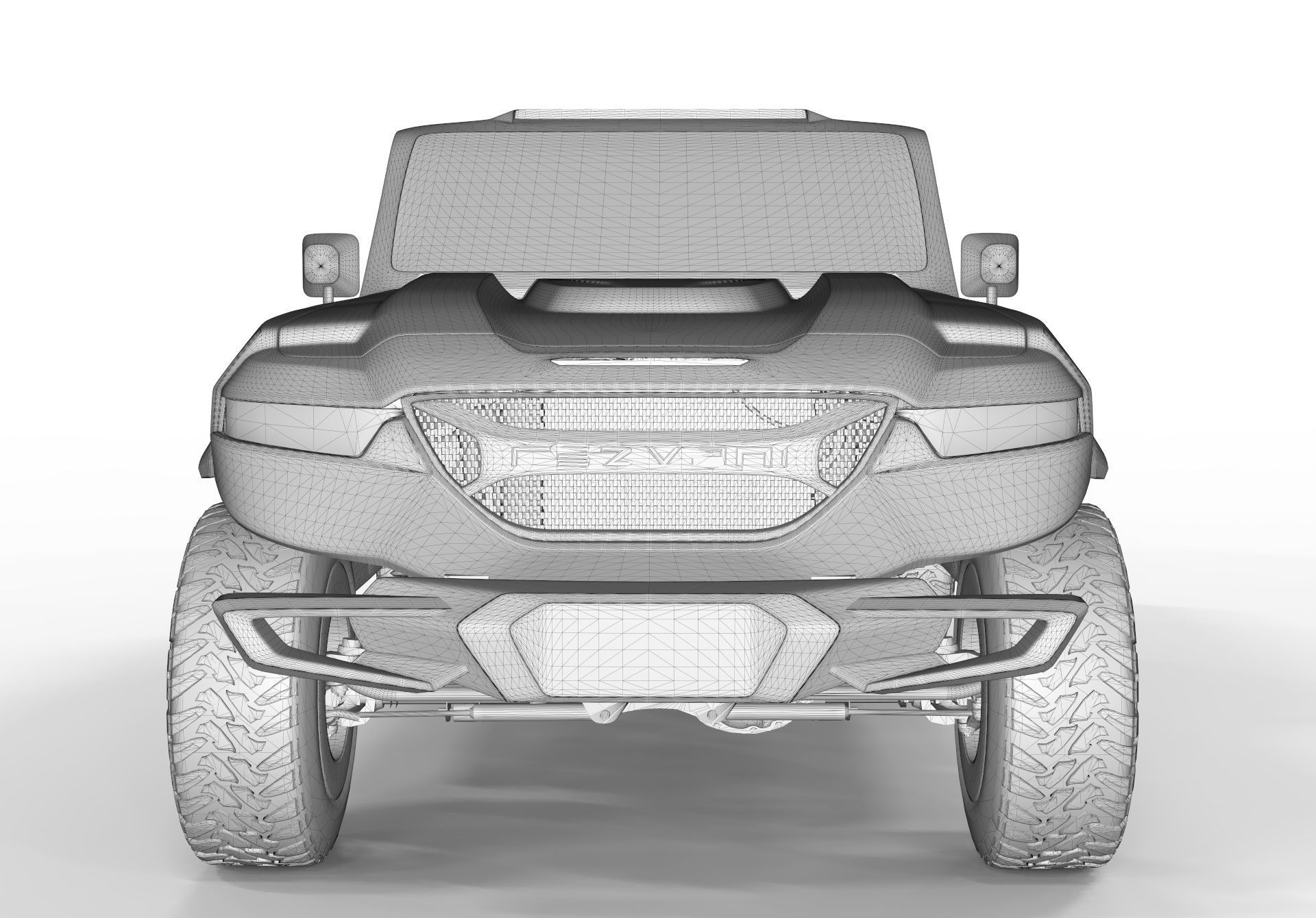 2020 Rezvani Tank X  3D model_8