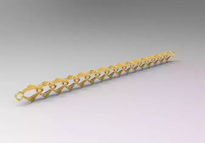 10 mm desenli gurmet bileklik 3D print model