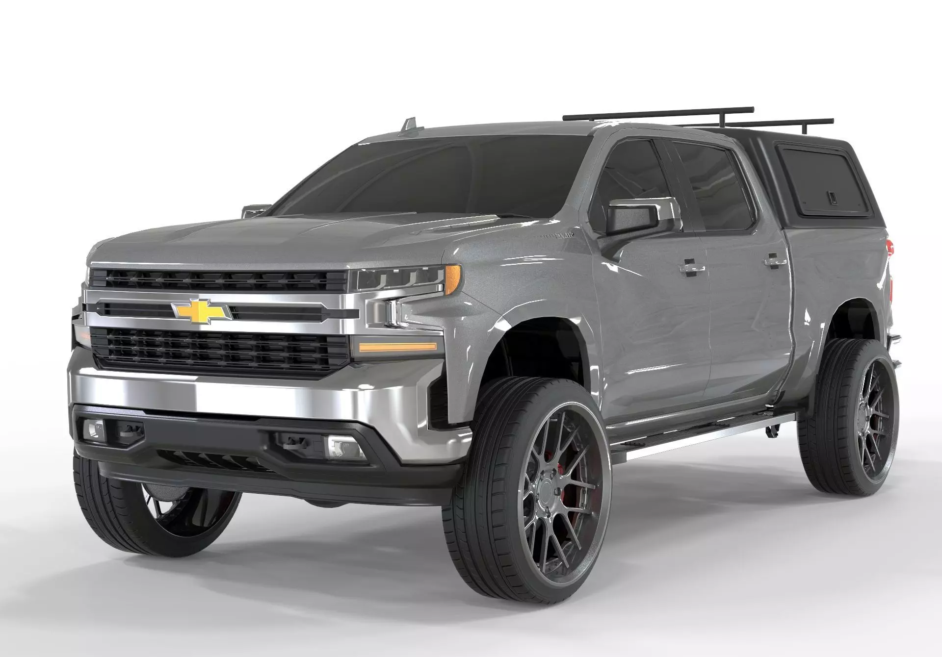 Chevrolet Silverado Camping 2019 3D model