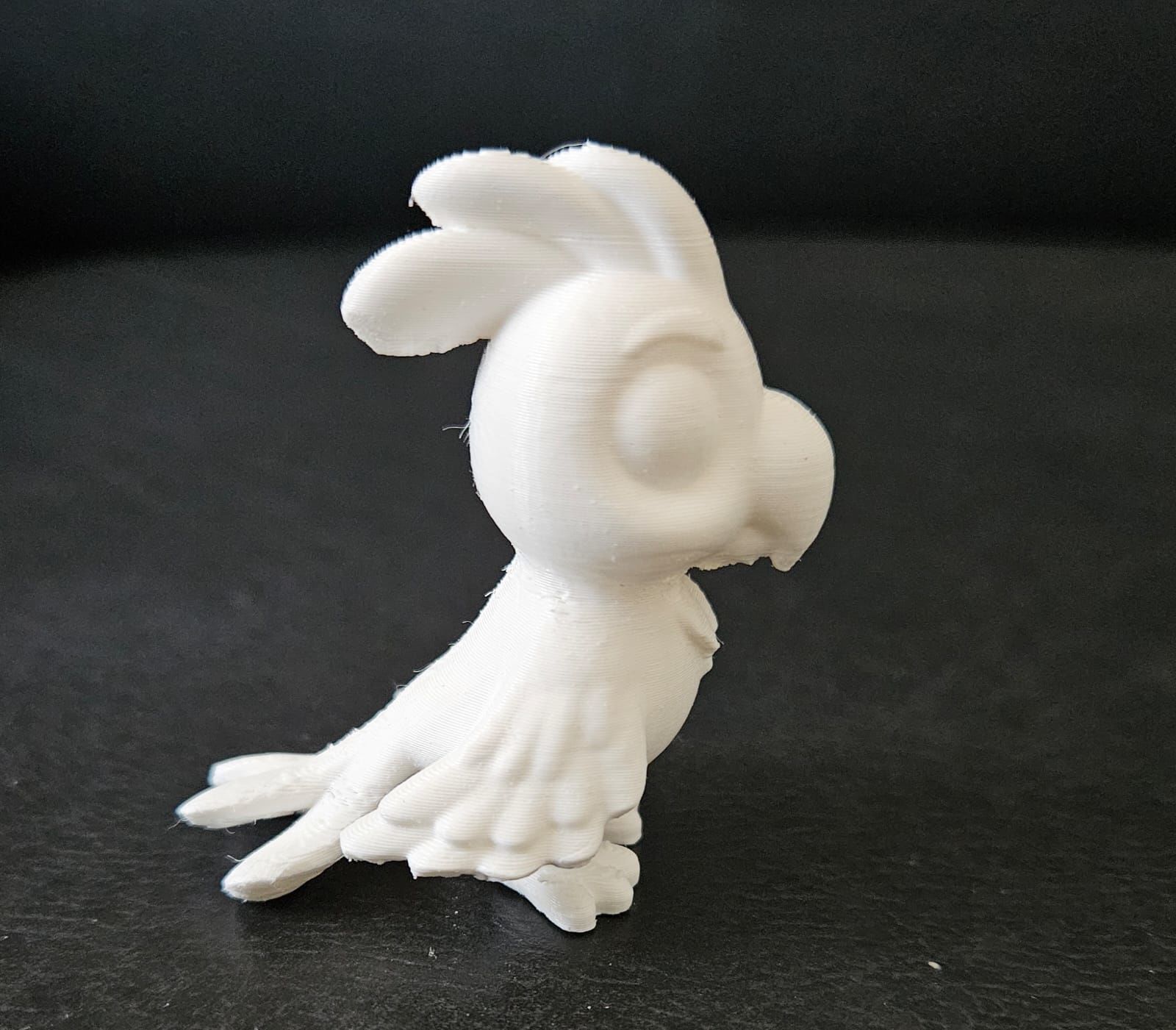 Cockatiel Cartoon 3D print model_6