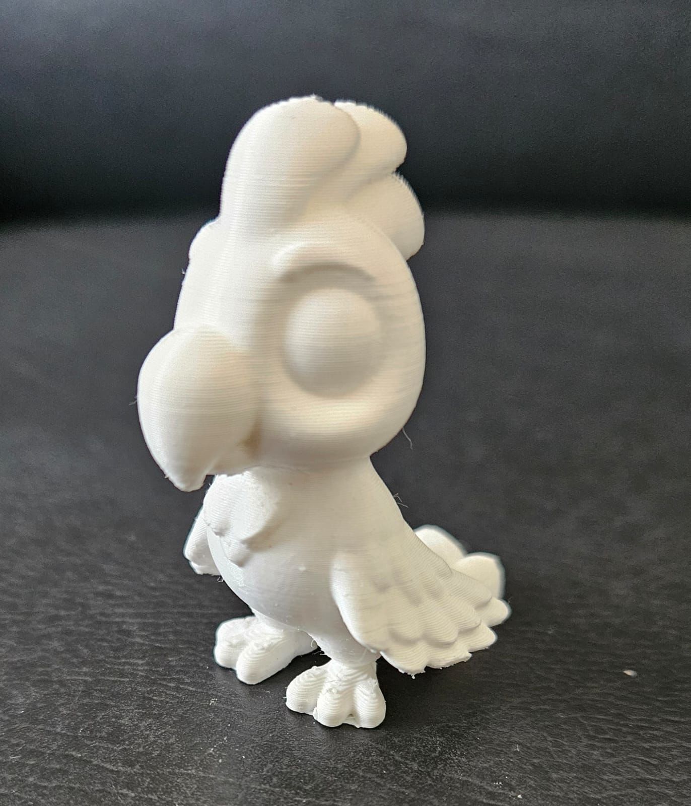 Cockatiel Cartoon 3D print model_4