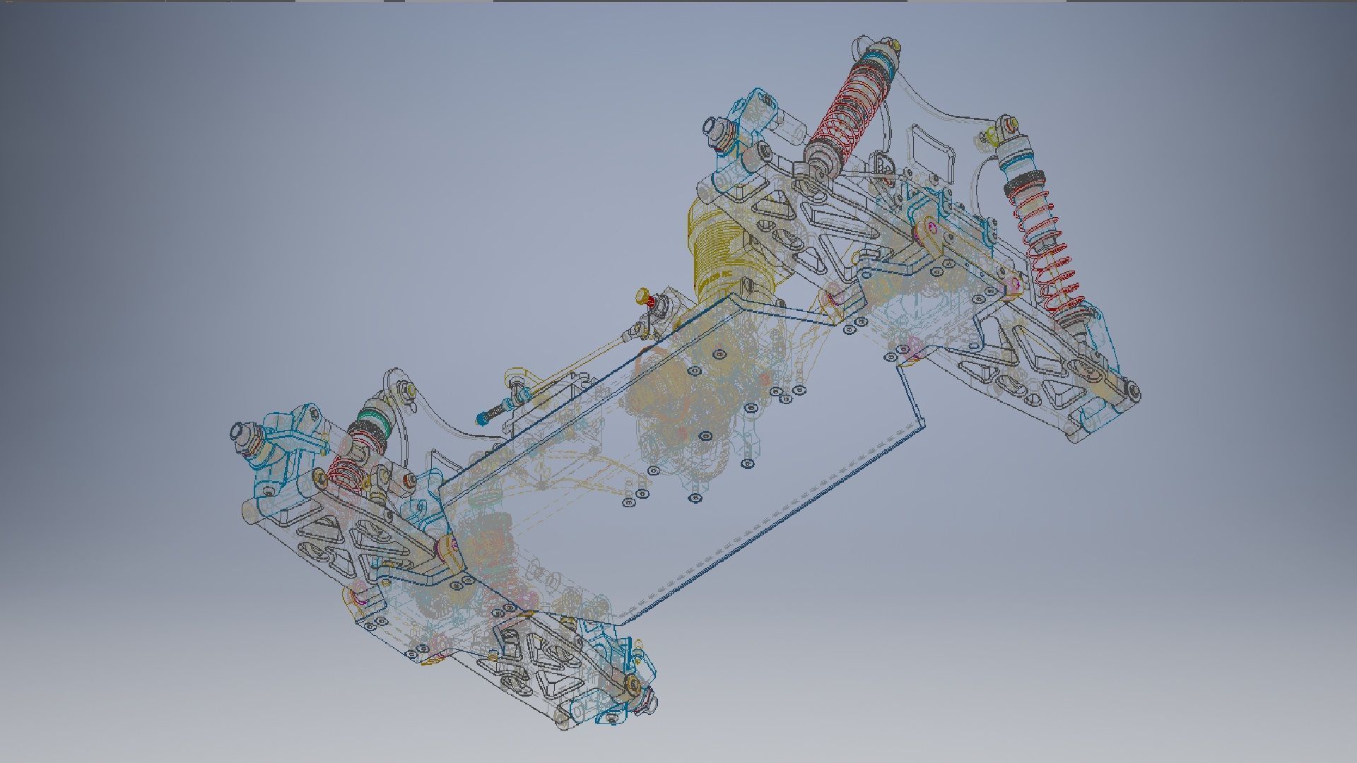 Truck Driveline 3d model 3D model_9