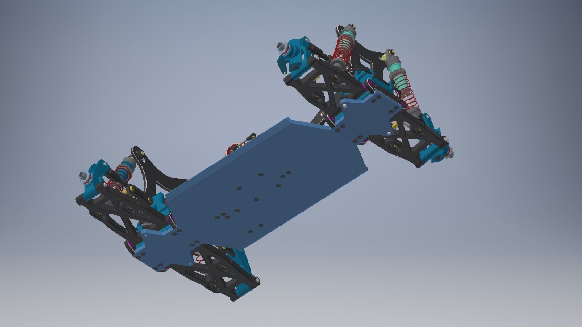 Truck Driveline 3d model 3D model_14