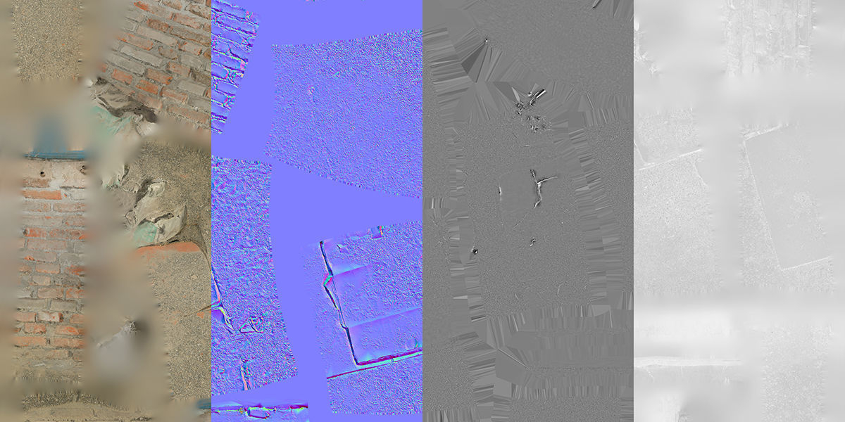 PBRPX Gravel Garbage Heap 01 Low-poly 3D model_18