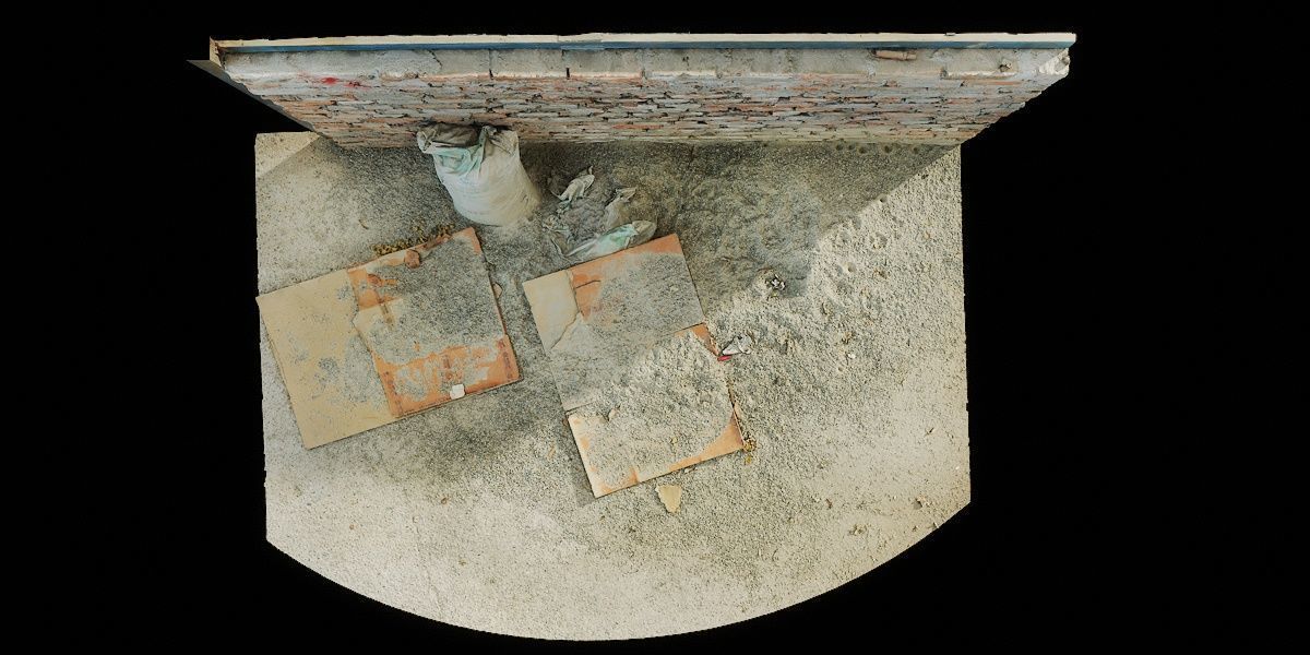 PBRPX Gravel Garbage Heap 01 Low-poly 3D model_5