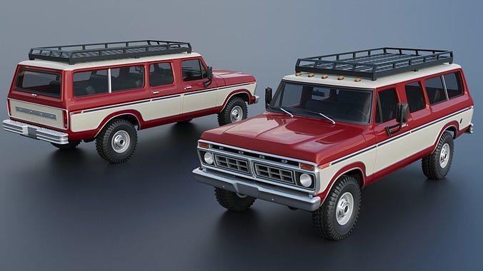 B250 Carryall 1977 3D print model 2