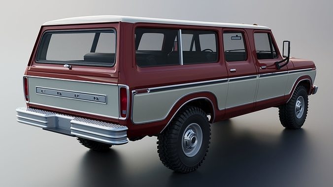 B250 Carryall 1977 3D print model 7